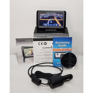 Garmin tested Nuvi 255W Portable Navigation System With Accessories Pre-owned